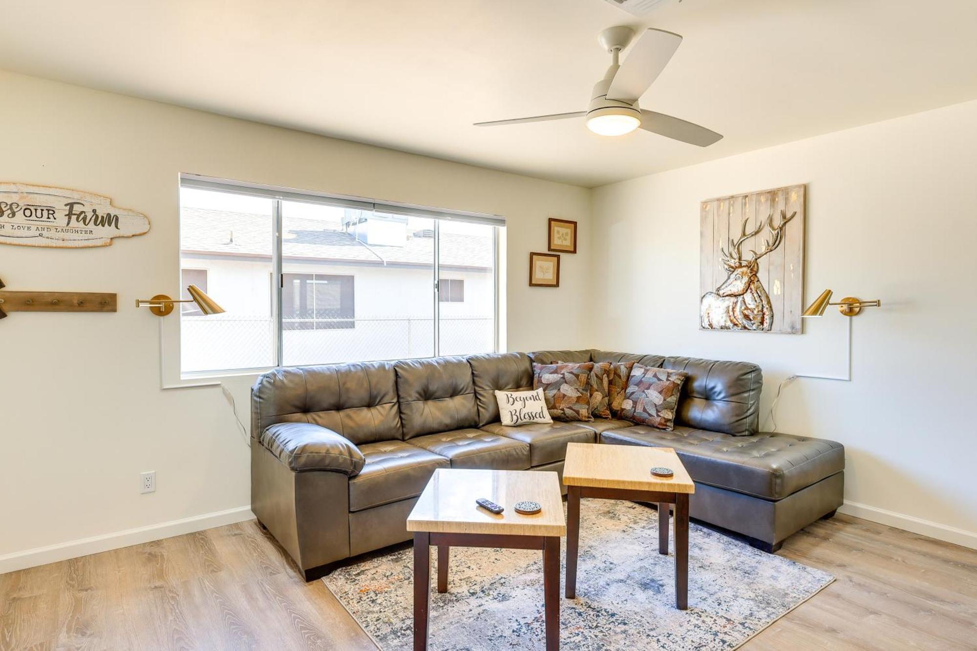 Kingman Vacation Rental With Yard And Fire Pit Dış mekan fotoğraf